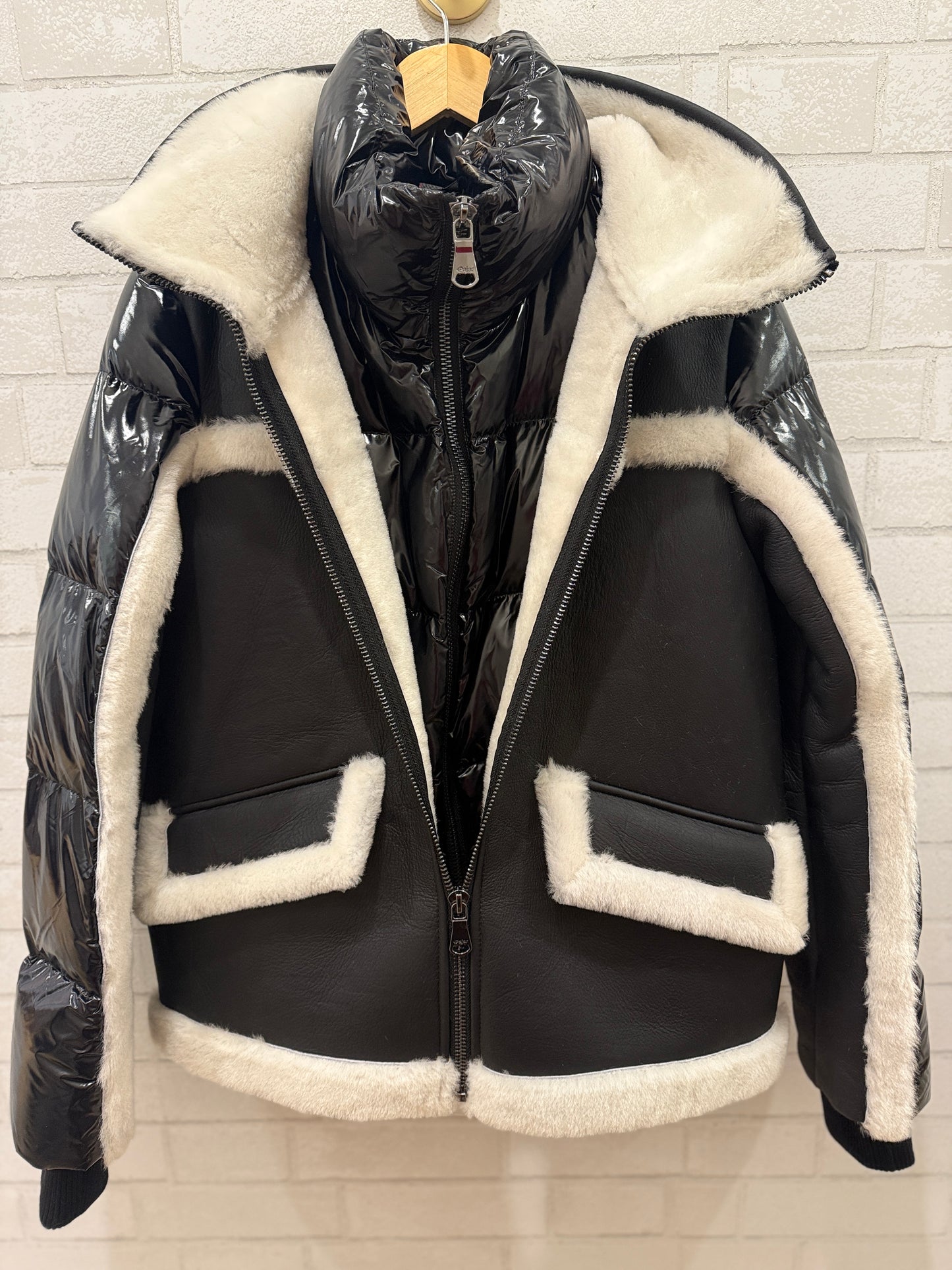 PAJAR  Danique Luxury 3in1 Mixed Sherling Down Puffer/XS