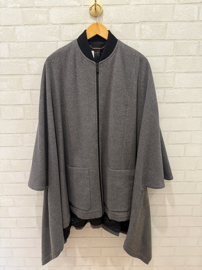 BARBARA BUI Zipped Cape Coat / OS