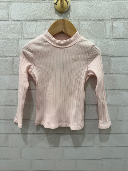 LILI GAUFRETTE LS Top With Stripes/ 4Y