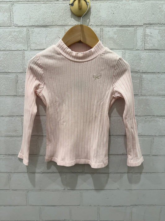 LILI GAUFRETTE LS Top With Stripes/ 4Y