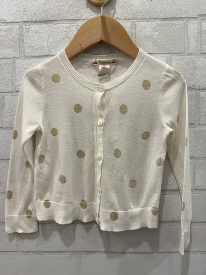 BONPOINT Button Up LS Cotton Cardigan/ 3Y