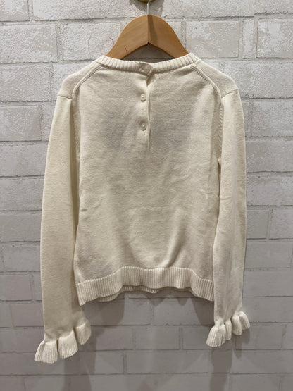 JANIE & JACK Sweater With Sunglasses/ 7Y