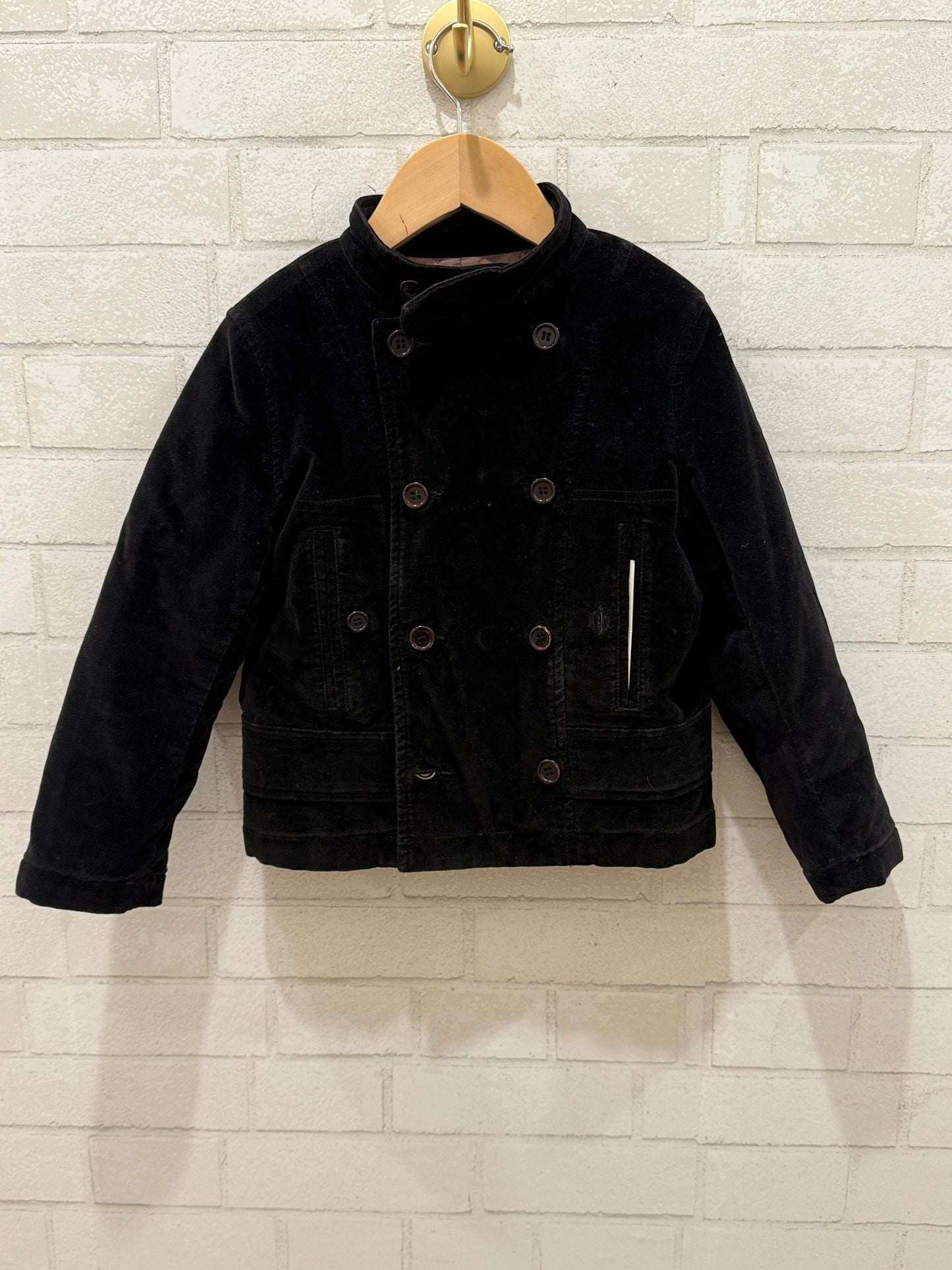 BONPOINT Velvet coat / 6y