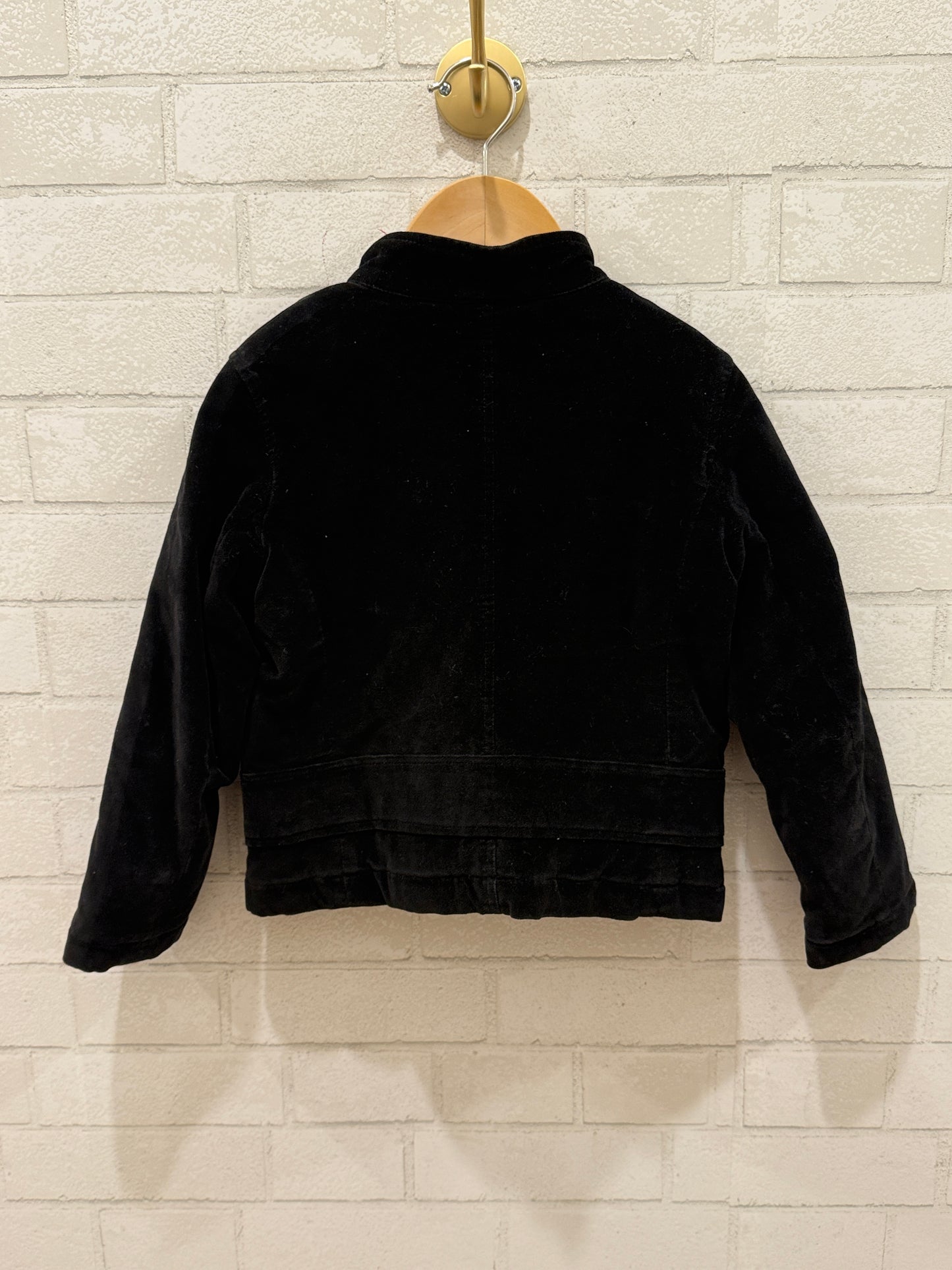 BONPOINT Velvet coat / 6y