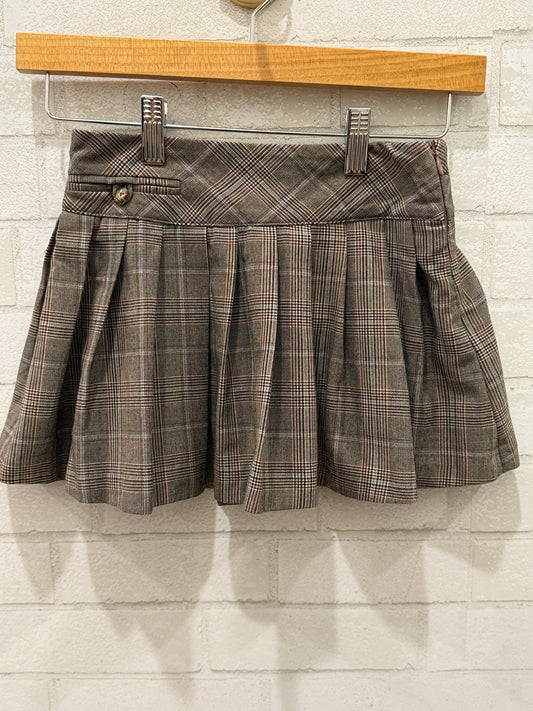 ZARA Tartan Skirt/ 8Y