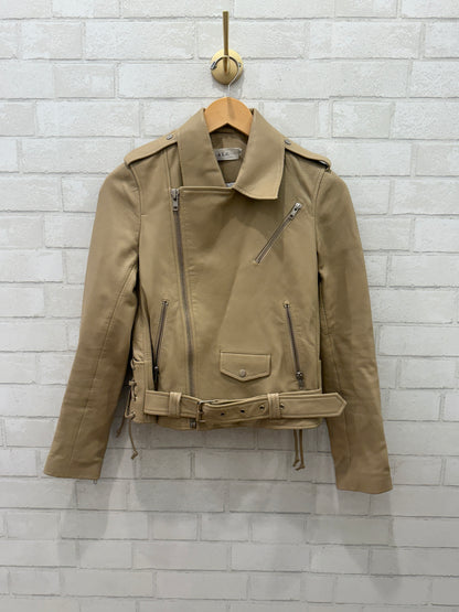 ALC Leather Biker Jacket / S-US6