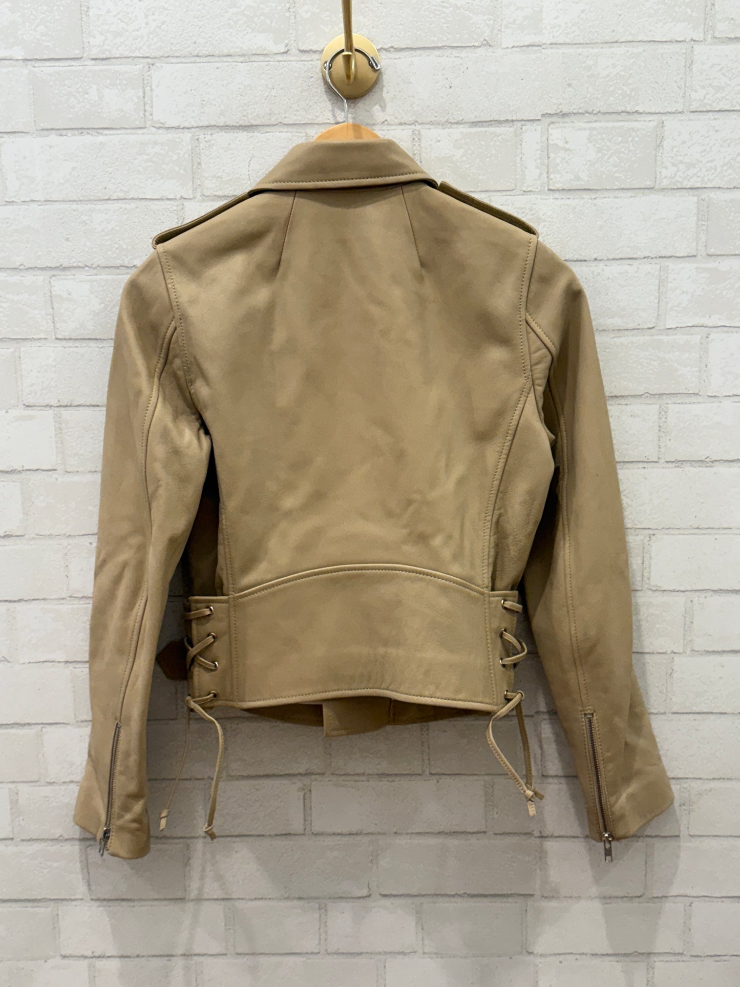 ALC Leather Biker Jacket / S-US6