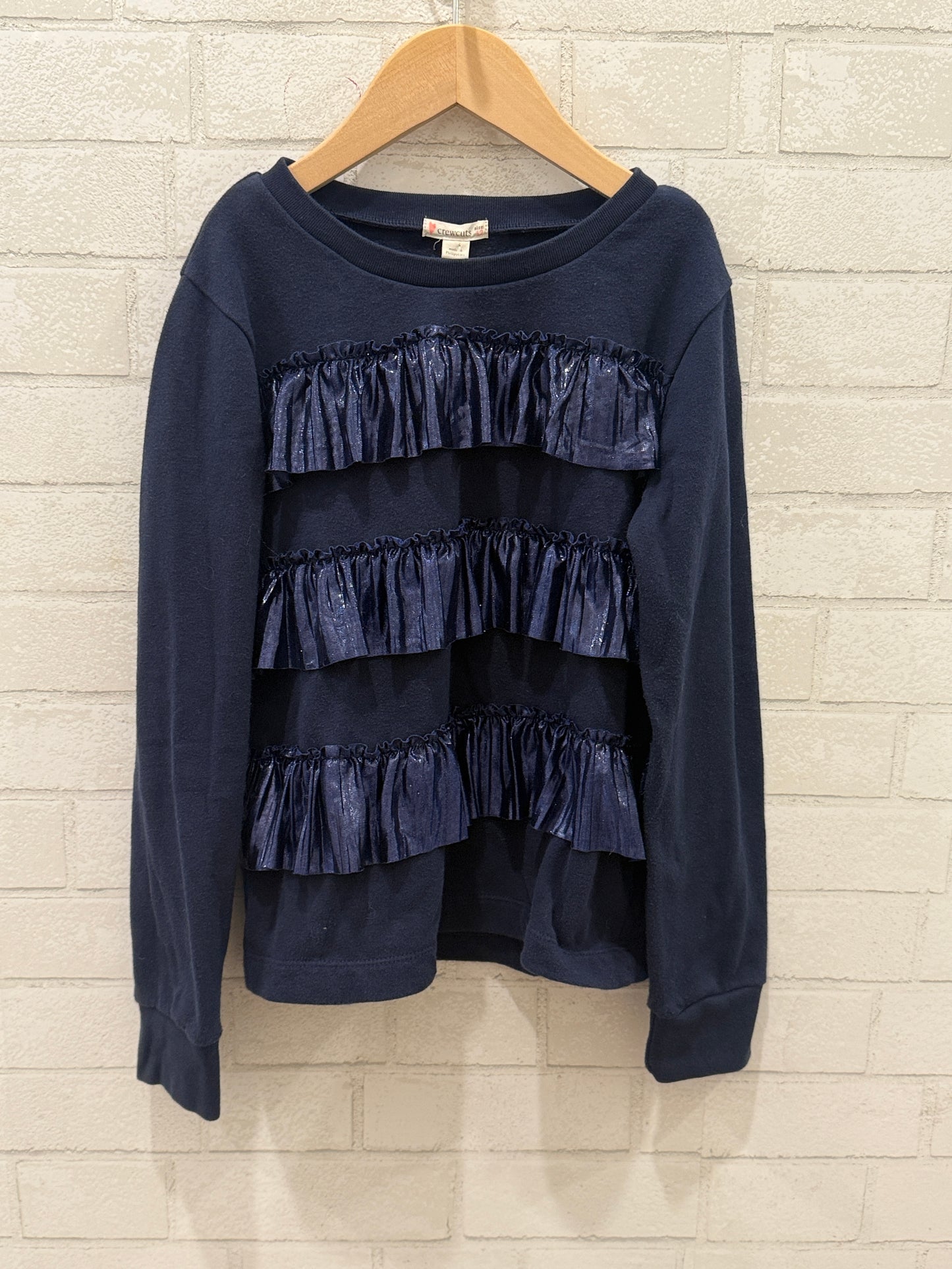 CREWCUTS Sweater With Frill/ 12Y