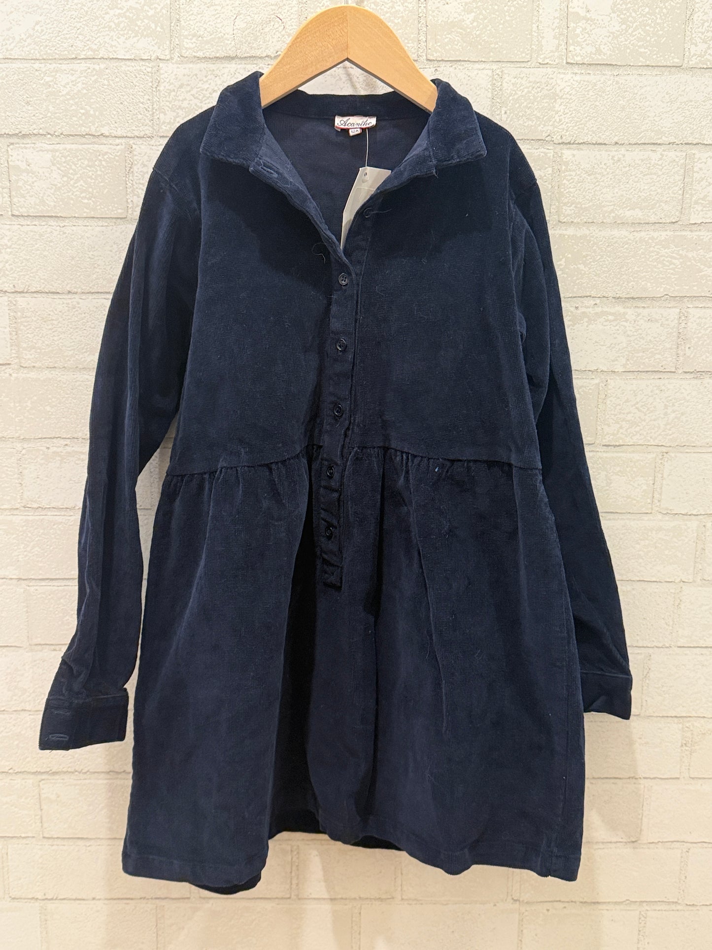 ACANTHE Corduroy Dress / 12Y