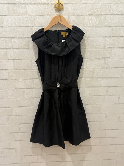 NICOLE MILLER Kids Sleeveless  Satin Midi Dress/ 14Y