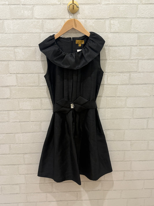 NICOLE MILLER Kids Sleeveless  Satin Midi Dress/ 14Y