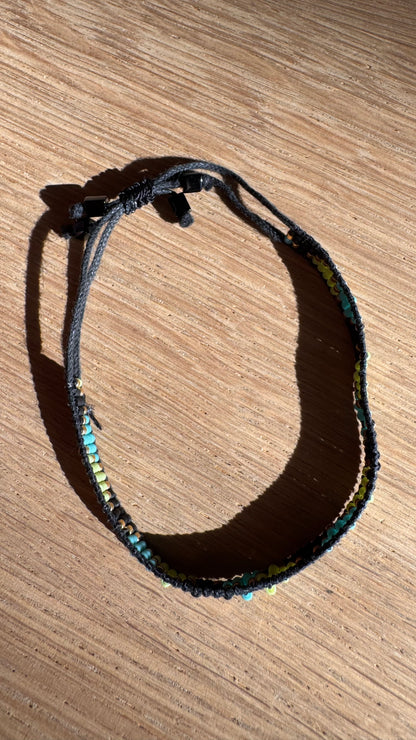 Pearl woven bracelet thin