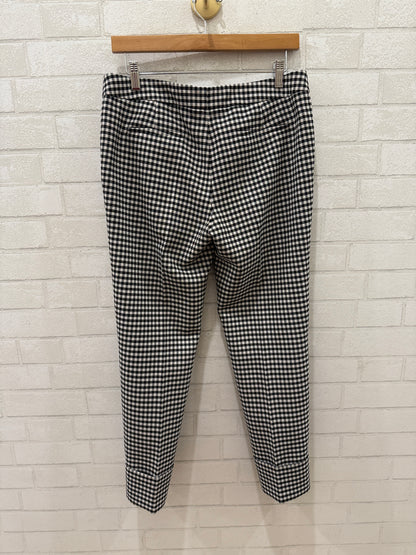 AKRIS PUNTO Houdstooth Cropped Pants/ US8-M