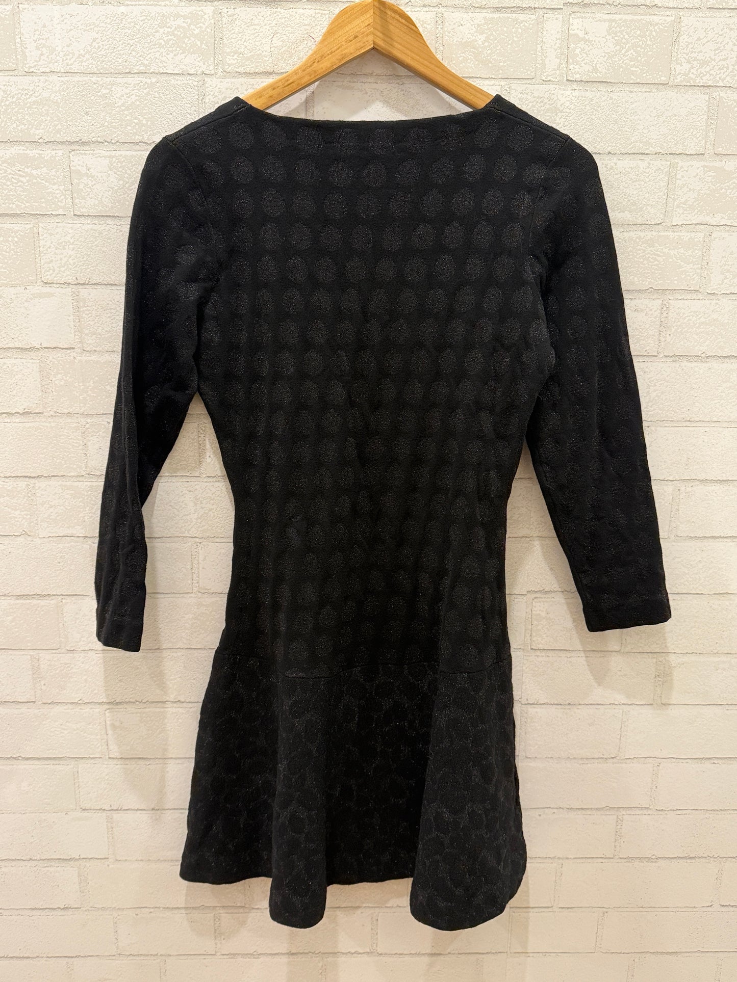 SONIA RYKIEL Metallic Dot LS Dress / M