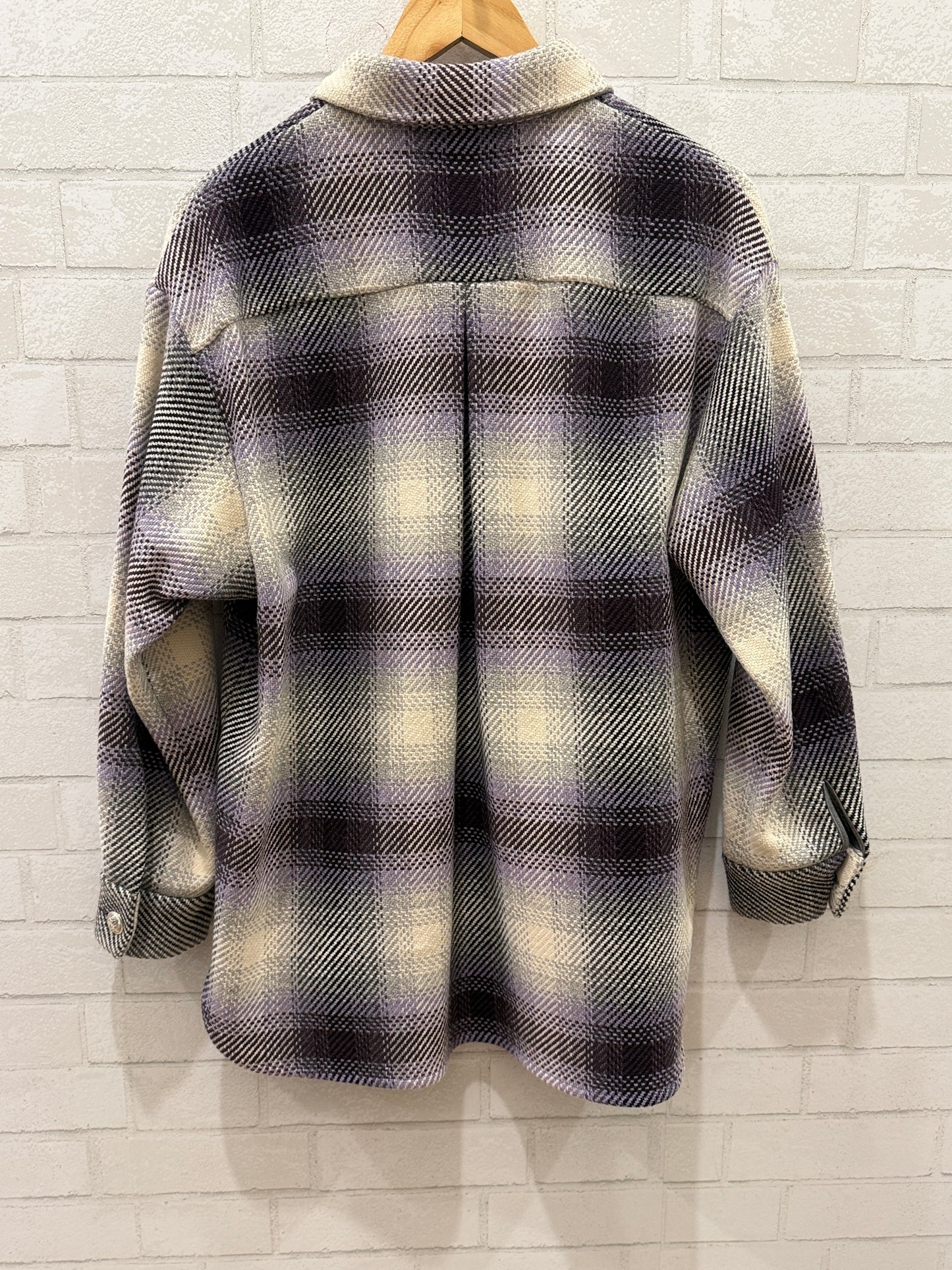 MAJE Tartan Shirt/ US S-EU36