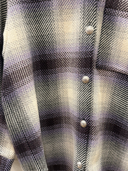 MAJE Tartan Shirt/ US S-EU36