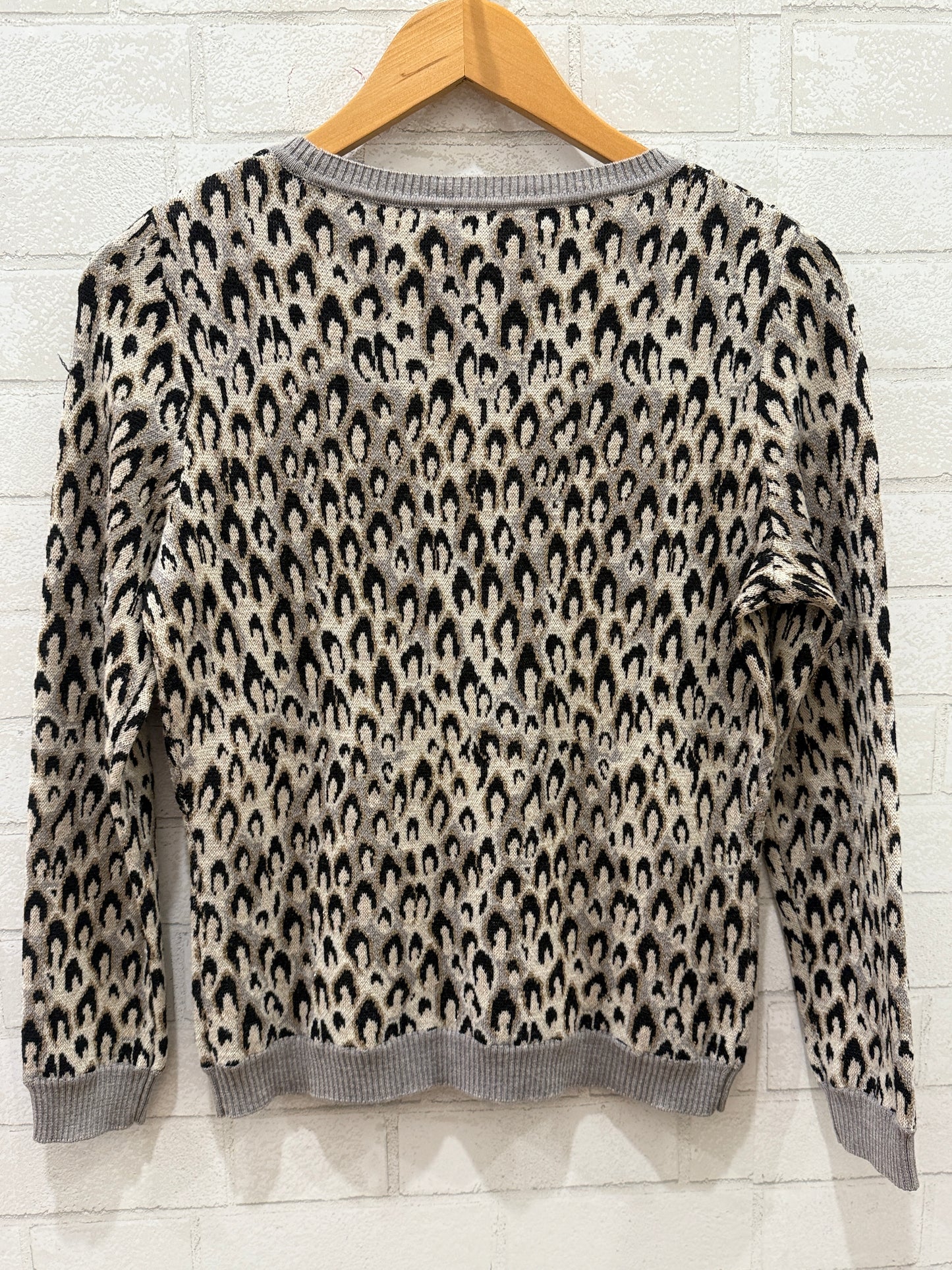 DVF Wool Cheetah Sweater/S