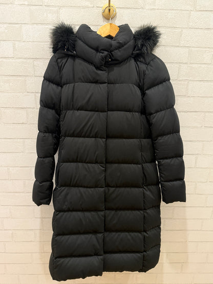 HERNO Polar Tech Down Long Parka with Fur Hood/S