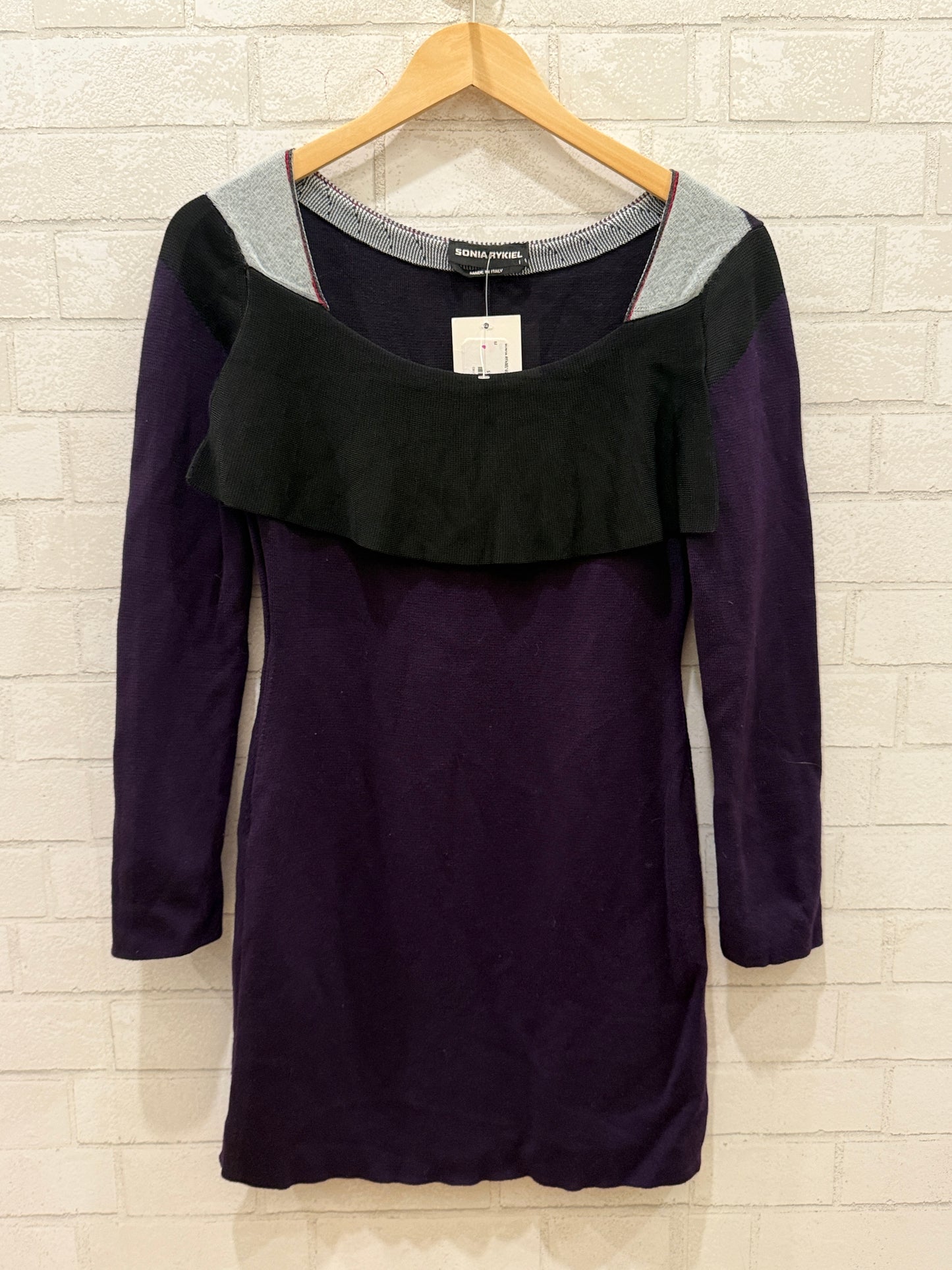 SONYA RYKIEL Sweater LS Mini Dress / M-EU38