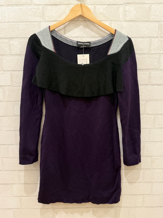 SONYA RYKIEL Sweater LS Mini Dress / M-EU38