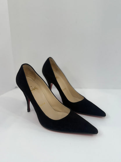 LOUBOUTIN Suede Pumps / US6-EU36