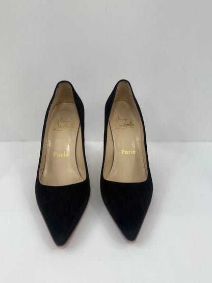 LOUBOUTIN Suede Pumps / US6-EU36