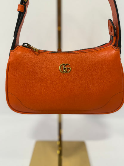 GUCCI NWT Aphrodite Leather Small Bag/OS
