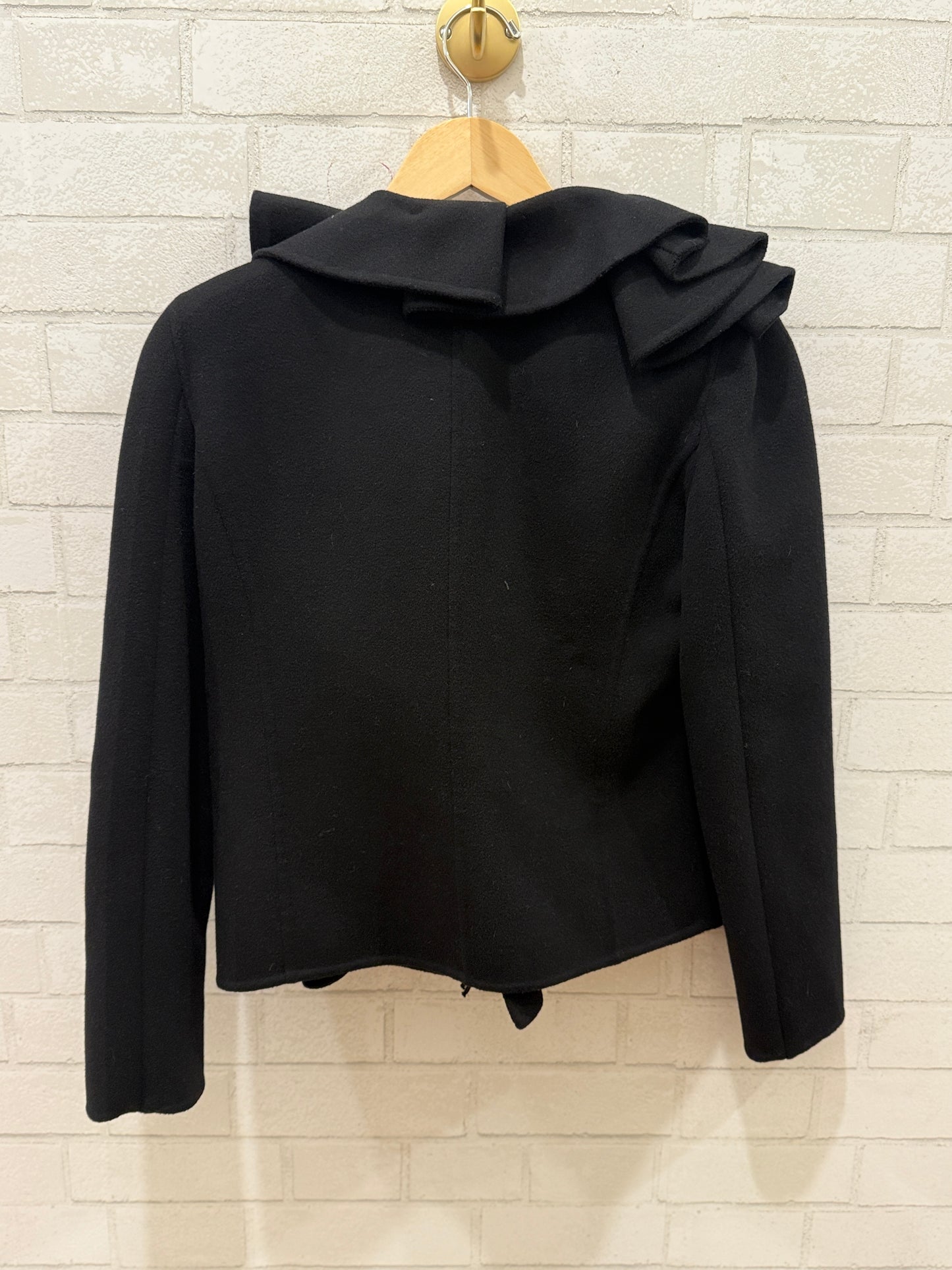VALENTINO Ruffle Collar Jacket / S