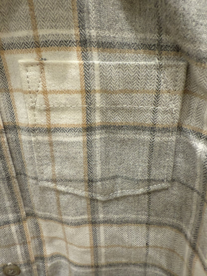 HOPE & HENRY Tartan Dress Shirt/ 5Y