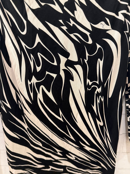 EMILIO PUCCI Geometric Printed LS Midi Dress/S-36