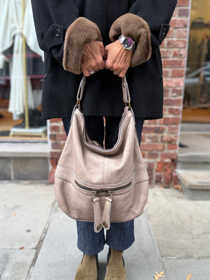 GERARD DAREL Mid Day Mid night Leather Handbag