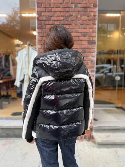 PAJAR  Danique Luxury 3in1 Mixed Sherling Down Puffer/XS