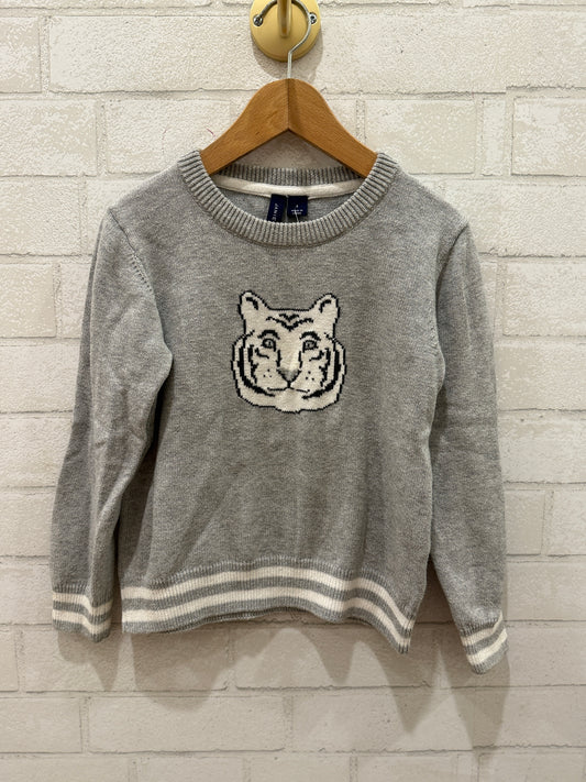 JANIE AND JACK Tiger Boys Sweater/ 4Y