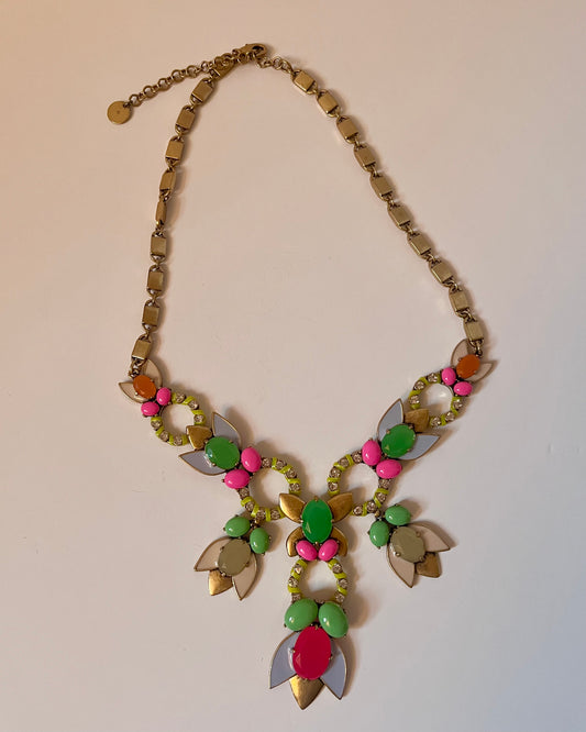 STELLA & DOT Tropicana Colorful Statement Necklace