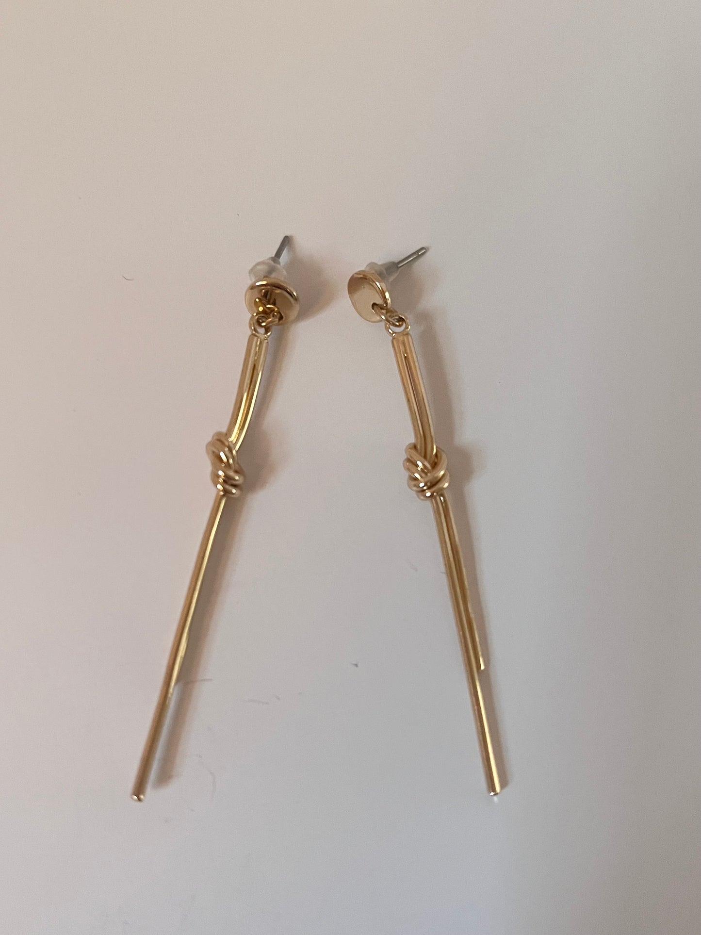 NO BRAND Tie Drop Earrings