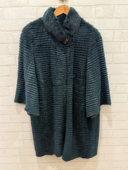 LINDA RIDCHARDS Mink Jersey Green Jacket / S