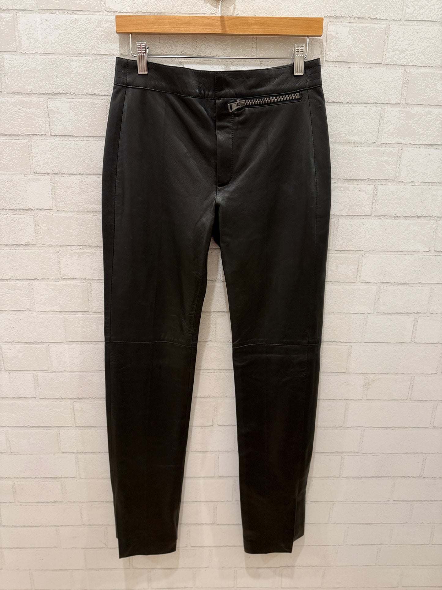 CHLOE NWT Leather Pants/ M-EU38