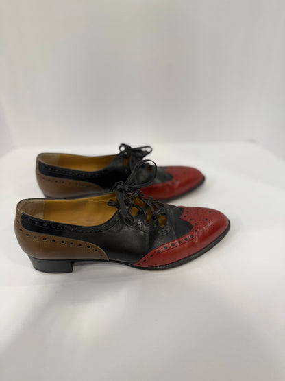 HERMES Oxford Shoes / US7.5-EU37.5