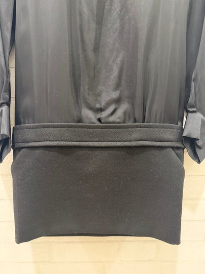 STELLA MC CARTNEY LS Mini Dress With Wool Skirt/ US: M-EU:40