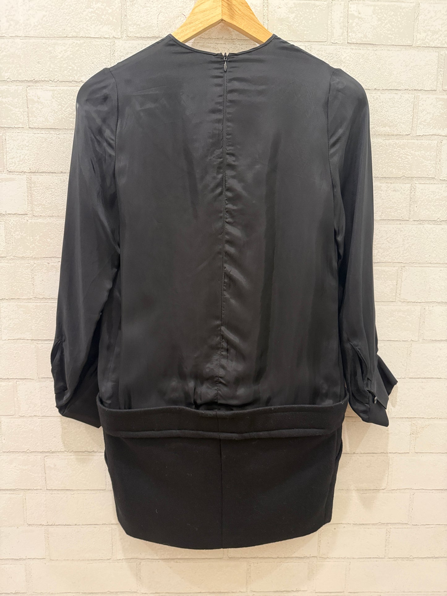 STELLA MC CARTNEY LS Mini Dress With Wool Skirt/ US: M-EU:40