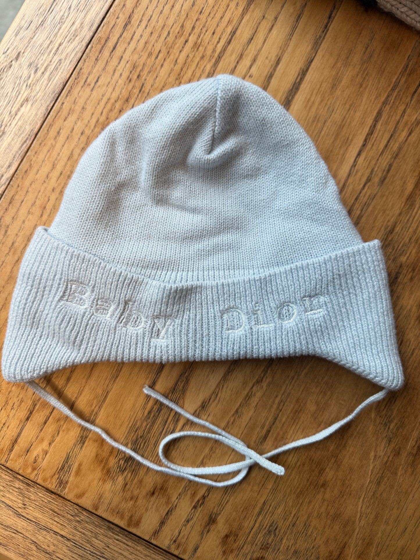 BABY DIOR Hat Strings / 12M