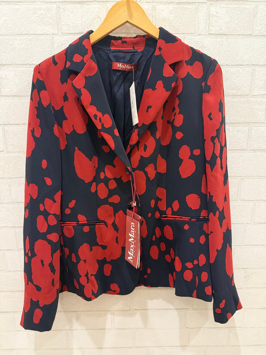 MAX MARA STUDIO NWT Abstract Print Blazer / L-US12