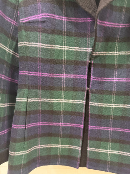 ESCADA Soft Wool Tartan Jacket / S
