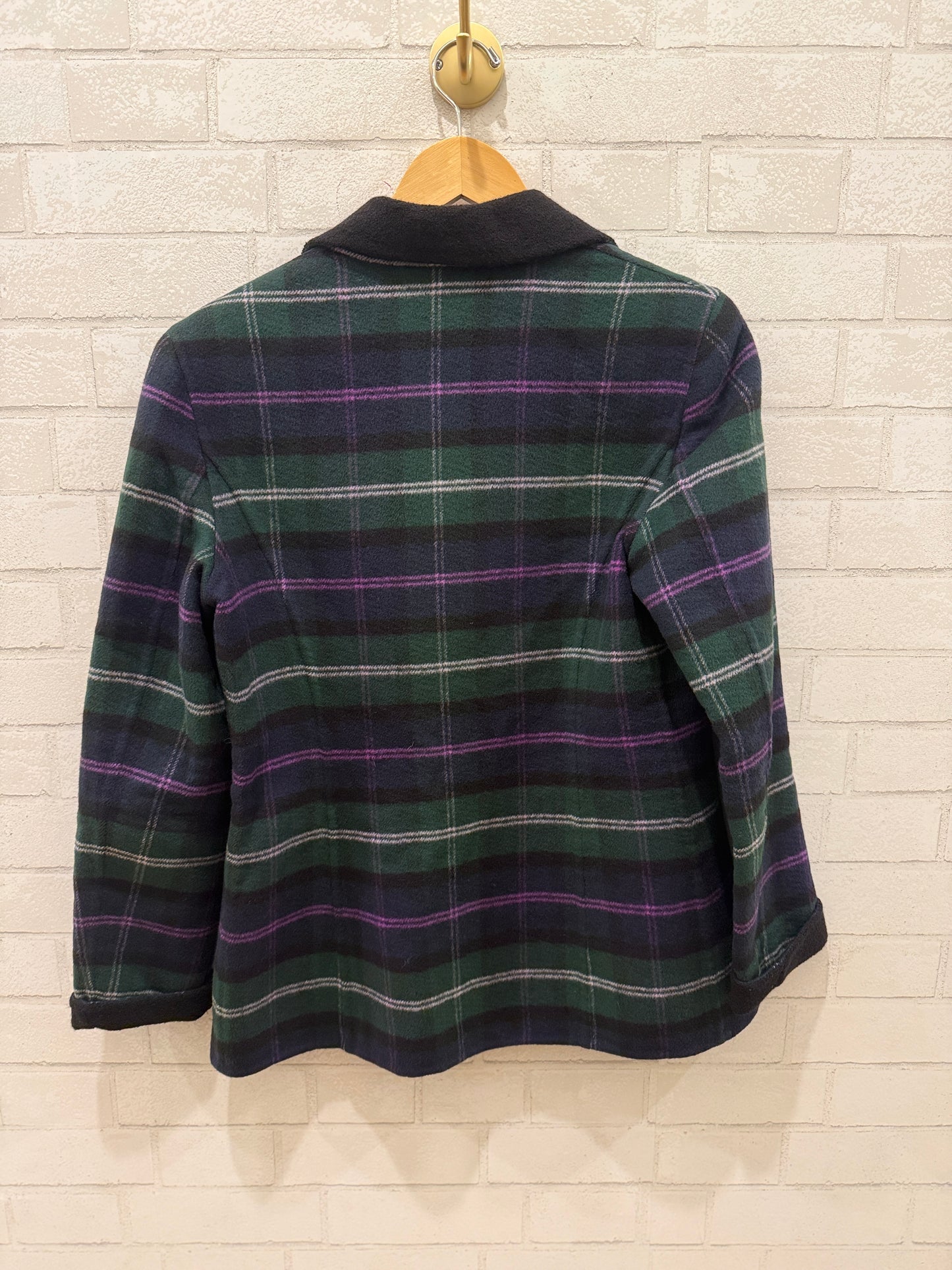 ESCADA Soft Wool Tartan Jacket / S