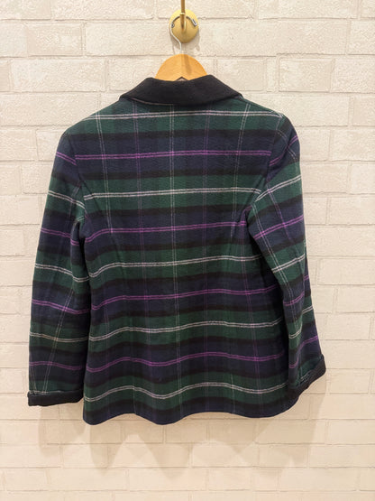 ESCADA Soft Wool Tartan Jacket / S