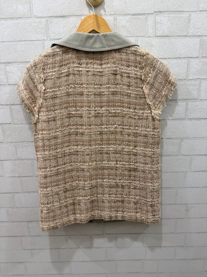 DOLCE & GABBANA Tweed Vest / M -IT44