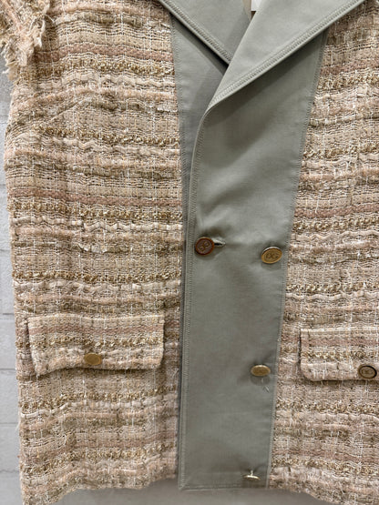 DOLCE & GABBANA Tweed Vest / M -IT44
