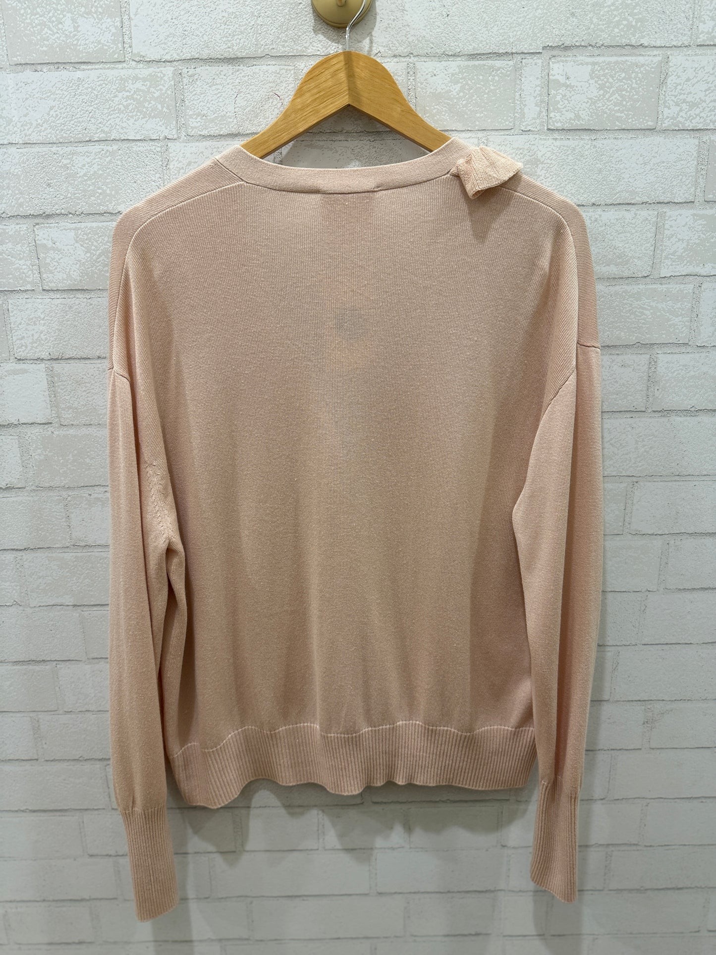 CINQ A SEPT LS Cotton Buttoned Cardigan/M