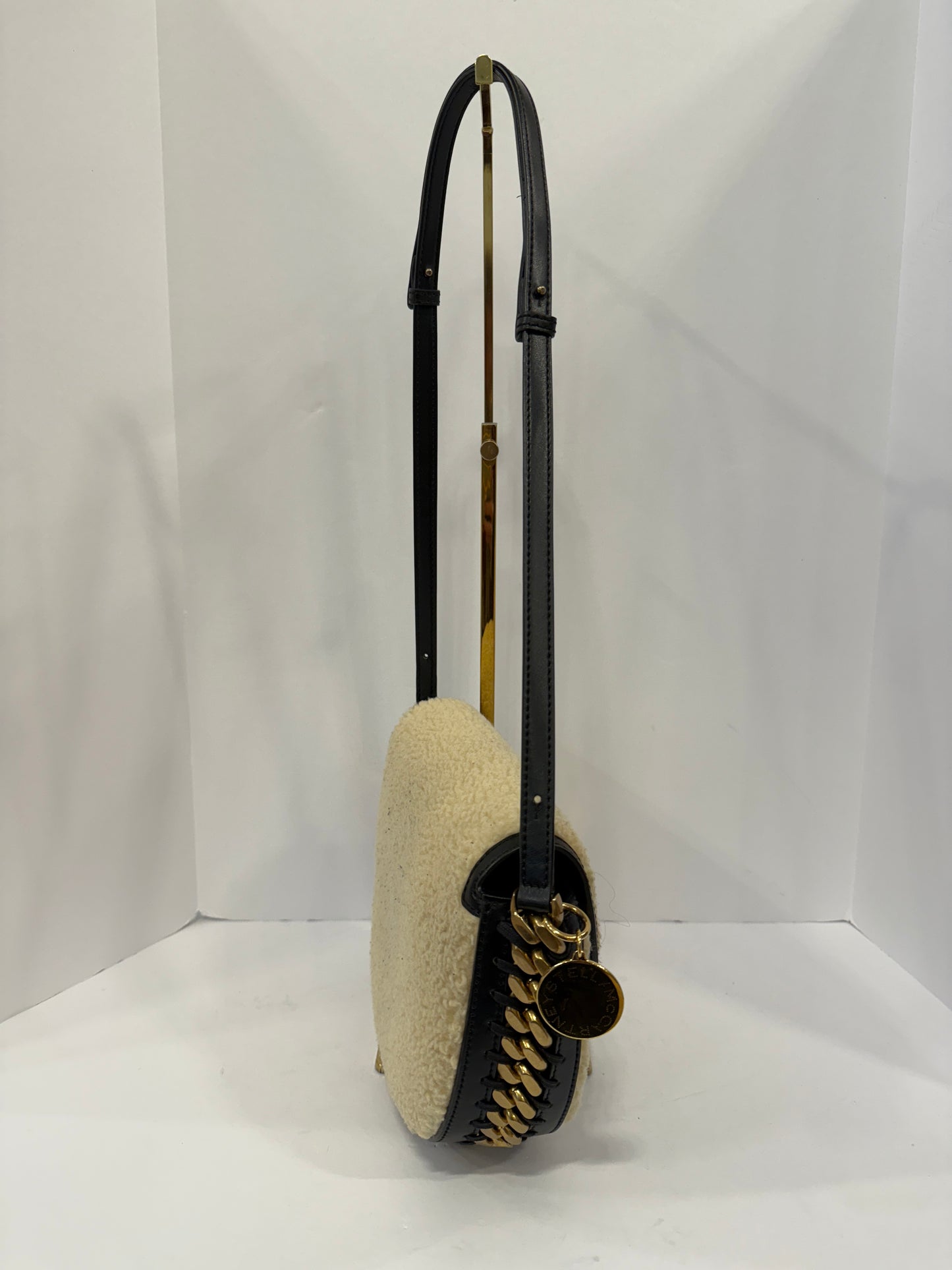 STELLA MC CARTNEY  Teddy Fleece Shoulder Bag