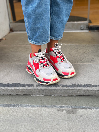 BALENCIAGA Triple S Sneakers / US6.5